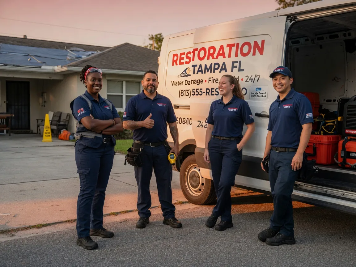 Water Damage Restoration company in New Llano, LA